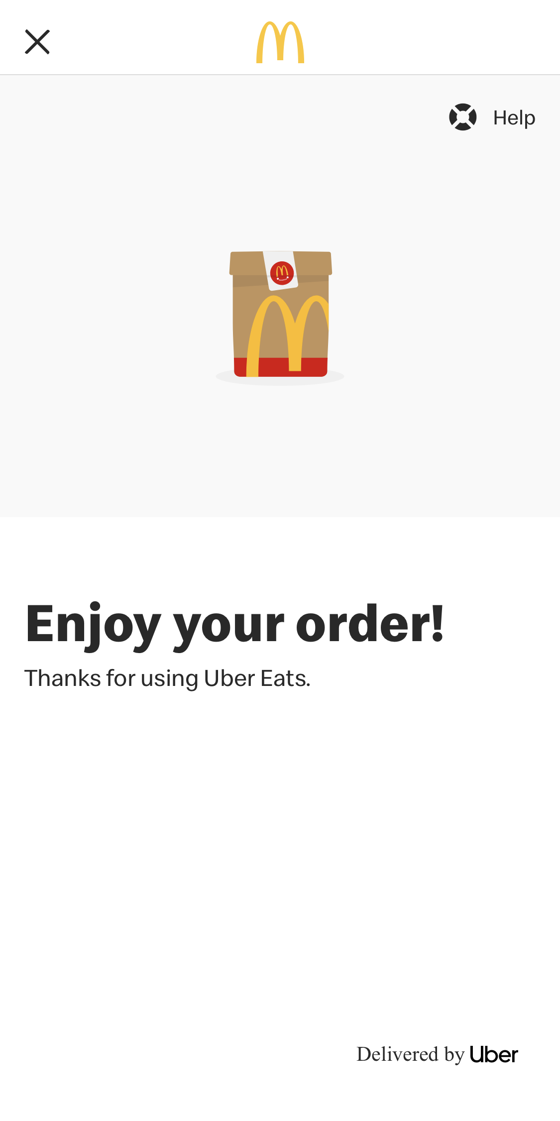 McDonald’s App Order Tracking Page 98 of 151 Order Tracking Page